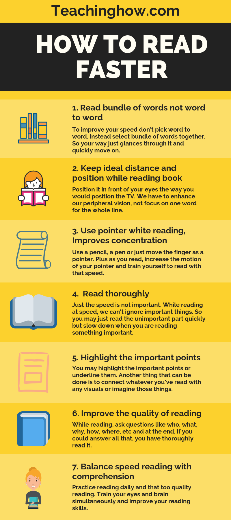 How To Read Faster And Improve Reading Comprehension 